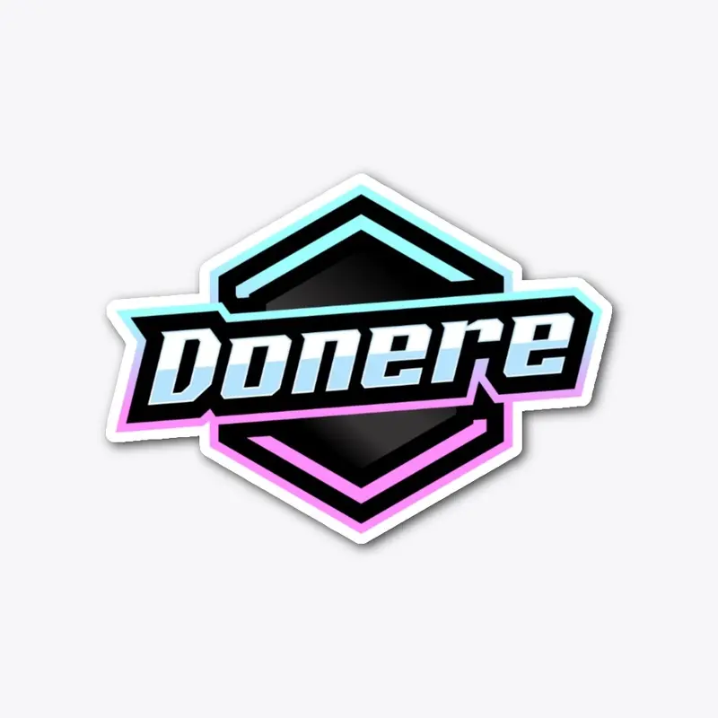 Donere Logo Die Cut Sticker